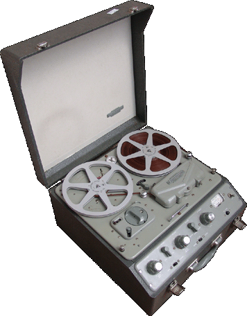 Vintage Ferrograph reel to reel tape recorder made in England